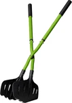 Earthwise Gator Grabber Telescoping Leaf Tool Easy Clean-up, Green/black. Fixed Price $63.99.
