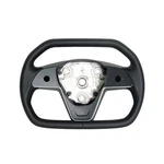 Cyber Truck Style Steering Wheel, Black Microfiber Leather Fit.... Fixed Price $342.33.