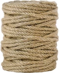 Tenn Well 5MM Jute Rope, 100 4PLY Twisted 3/16 Inch X Feet, Brown. Fixed Price $14.51.