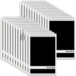 Uzlu 24 Pack Black Steno Pads X 9 In Spiral Top Notebooks Bulk 60. Fixed Price $58.60.