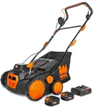 Wen 20V Max Cordless 15INCH 2IN1 Brushless Electric Dethatcher And Scarifier .... Fixed Price $401.87.