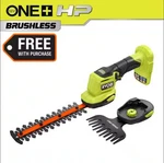 Ryobi One+ Hp 18V Compact Brushless Shear Shrubber (tool Only). Fixed Price $169.99.