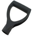 Rlecs Black Shovel Handle Shaped Grip 28MM Id Plastic Fork Spade Suitab. Fixed Price $6.99.