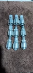 Hydraulic Hose Fitting 1/2 One Piece 9 Pack. Fixed Price $19.99.
