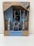 New 3-PIECE Garden Tools Set Bonus Gloves Trowel Pruner Cultivator Blue. Fixed Price $11.99.