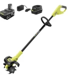 Ryobi Oneand 18V In. Cordless Cultivator With 4.0 Ah Battery Charger P2750. Fixed Price $301.80.