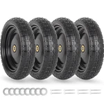 13" Flat-free Solid Tire And Wheel Replacement, With 5/8" Axle Bore Hole, 2.2.... Fixed Price $100.10.