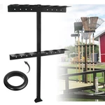 Trailer Shovel Holder Rack - 6 Tool Holes With Rubber Grommets. Fixed Price $54.13.