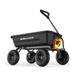 Gorilla Dump Cart 4-CU-FT Poly Garden Tool Black With 600-LB Weight Capacity. Fixed Price $159.97.