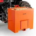 Vevor Ballast Box 3 Point Category 1 Tractor Quick Tach Hitch 5FT 800LBS Orange. Fixed Price $196.90.