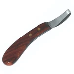Hoof Knife Loop Oval Farrier Equine Horse Stainless Steel Blade Wooden Handle. Fixed Price $14.95.