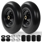 Backyard Expressions 13-INCH Flat-free Pu Tire 2-PACK Solid Replaceme. Fixed Price $58.35.