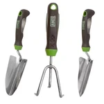 Ames 3 Piece Garden Tool Set Hand Trowel Transplanter Cultivator. Fixed Price $30.61.