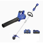 Kobalt 24V Cordless Battery String Trimmer & Leaf Blower Ah +charger. Fixed Price $149.95.