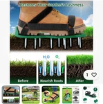 Ohuhu Lawn Aerator Shoes With Straps One-size-fits-all For Yard Patio Garden. Fixed Price $15.99.