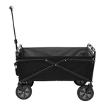 New Box Seina Compact Collapsible Folding Utility Wagon, Black. Fixed Price $50.00.