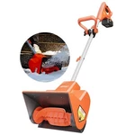 Aivolt Electric Snow Shovel Cordless, 24V 4AH Battery Powered Thrower, 11". Fixed Price $208.99.