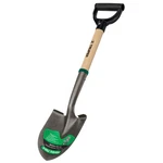 Truper 31196 Tough 19-INCH Short D-handle Round Point Shovel Wood. Fixed Price $51.91.