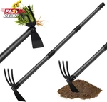 Lilyvane Hoe Garden TOOL,45 Inch Long Cultivator, Hand Til. Fixed Price $28.26.