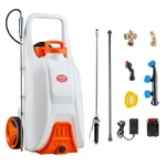Vevor 13.1GAL Battery Powered Sprayer With Cart Wheeled 0-80 Psi Weed. Fixed Price $209.99.
