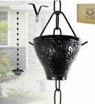 U-nitt Chain Collection For Gutters Rainwater Diverter 8.5 Ft New. Fixed Price $39.99.