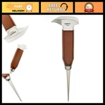 Stainless Steel Anvil Ice Pick With Wood Handle - Durable & Ergonomic Tool. Fixed Price $105.99.