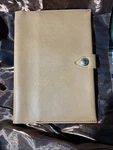 New Shinola Utility Journal Cover Chestnut Heritage Leather Finish Rare. Fixed Price $175.00.