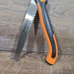 Fiskars Power Tooth Folding Saw 10" Blade. Fixed Price $19.99.