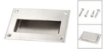 New Uxcell Stainless Steel Recessed Flush Pull Finger Insert Sliding Door Handle. Fixed Price $15.00.