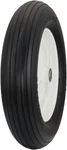 Flat Free 4.80/4.00-8" Tire On Wheel With 3" Hub & Ribbed Tread. Fixed Price $89.99.