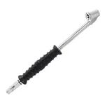 Dual Head Air Chuck With Quick Plug, Rubber Handle, Tire. Fixed Price $11.53.