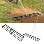 Lawn Leveling Rake, Leveler With 83.9 Handle, 48X10 Ground Plate, Rus. Fixed Price $90.49.