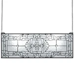 Vevor Stained Glass Window Panel, 35.2" X 13" Tiffany Style Hanging Transom W.... Fixed Price $158.79.
