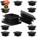 Lifcratms 12 Pack 1-1/4 (32MM) Square Plastic Plug, Inch, Black. Fixed Price $10.43.