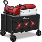 Sekey Collapsible Utility Wagon Lightweight Foldable Cart 220LBS Fast Us Shiping. Fixed Price $58.95.