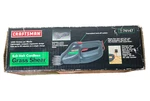 Vintage Craftsman 6.0 Volt Cordless Grass Shear W Charger Manual Box Extra Blade. Fixed Price $35.00.