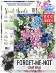 Attract Butterflies With Heirloom Forget Me Not Seeds - 1 Pack Limited Edition. Fixed Price $8.99.