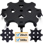 20 Inch Plant Caddy With Wheels - Heavy Duty Outdoor Indoor Rolling Sta.... Fixed Price $50.58.