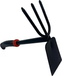 Hoe Cultivator 2-IN-1 Garden Tool Rake Sturdy 3 Claw Tiller Heavy Duty. Fixed Price $27.98.