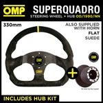 Alfa Romeo 147 All Inc Gta Omp Super Quadro Flat Bottom Steering Wheel & Hub. Fixed Price $377.35.