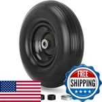 Gicool 13IN Wheelbarrow Tire 4.00-6 Flat-free Solid For Cart/wagon/trolley. Fixed Price $39.79.