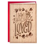 Hallmark Signature Wood Valentines Day Card (so Loved). Fixed Price $15.88.