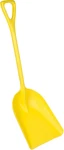 Durable 14" One-piece Yellow Shovel Perfect For All Your Digging Needs!. Fixed Price $83.99.