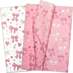 Liapawpaw Tissue Paper With Cute Bows & Hearts Pattern 60 Sheets 20X14, Pink And. Fixed Price $14.43.