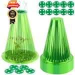 Uqm Pack Garden Cloches For Plants, Reusable Bell GREEN-30PC. Fixed Price $37.98.