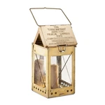Kings County Tools Candle Lamp - Vintage Style Folding Brass Camping Brown. Fixed Price $49.99.