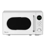 Magic Chef 0.7 Cubic Feet 700 Watt Retro Countertop Microwave, White (open Box). Fixed Price $114.95.